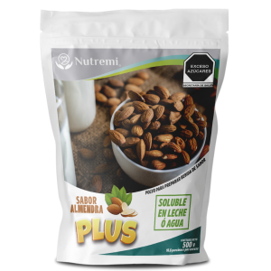 Polvo Para Preparar Bebida Sabor Almendra Plus