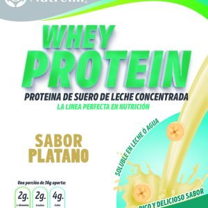 Bebida de Proteina Sabor Platano